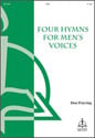 Four Hymns for Men's Voices TBB choral sheet music cover Thumbnail